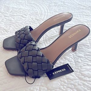 BRAND NEW Express Braided Heeled Sandal